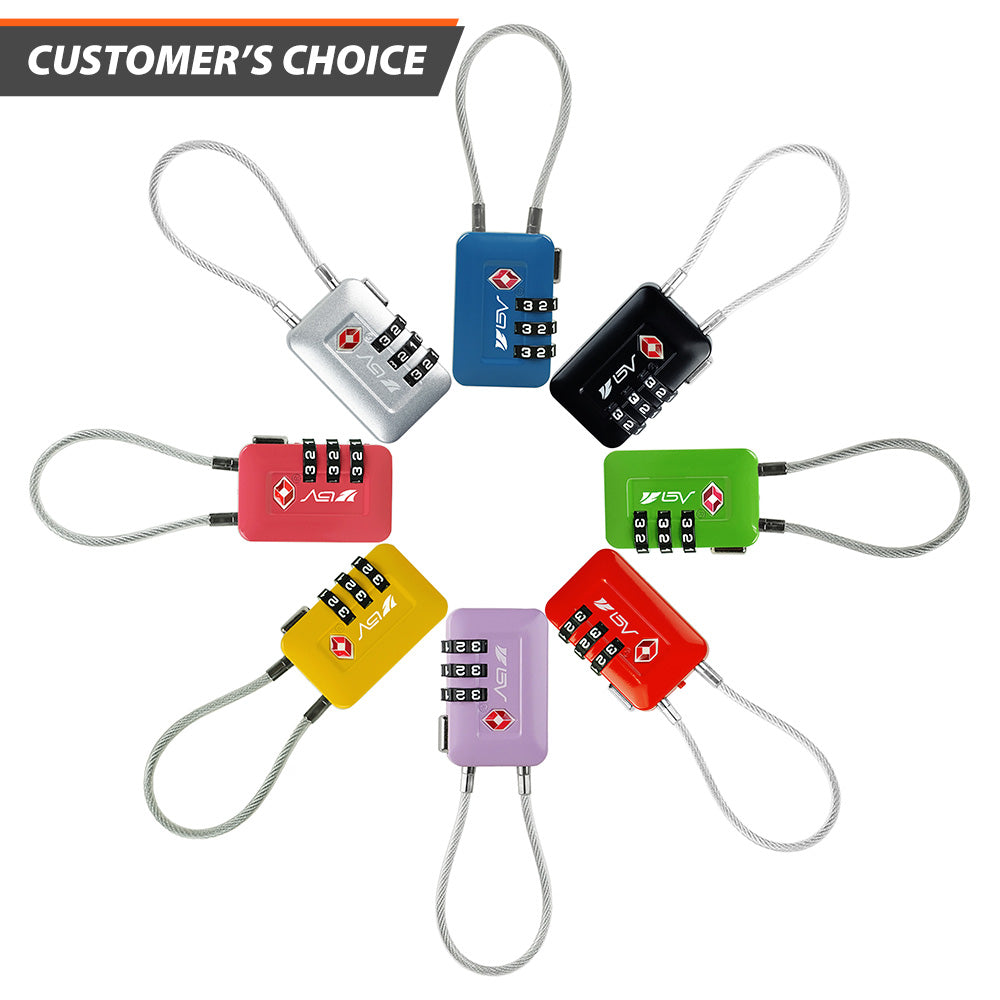 Suitcase Travel Lock Color Variety