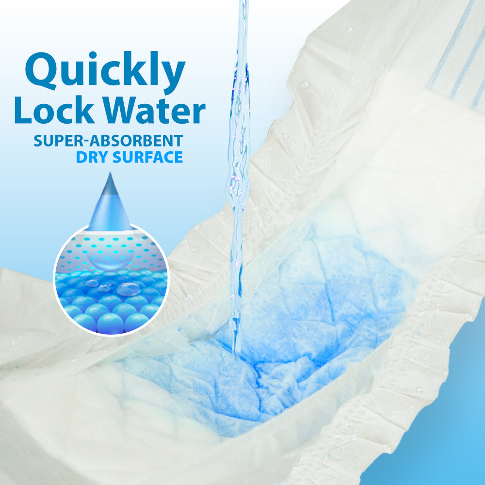 Super Absorbent and Locks Water