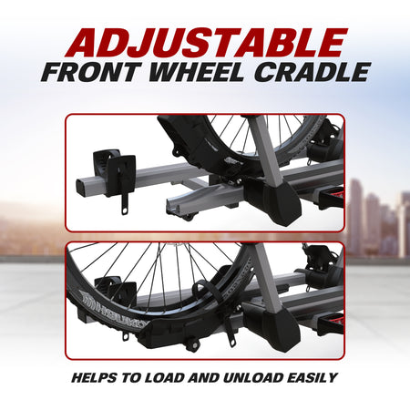 Adjustable Front Wheel Cradle