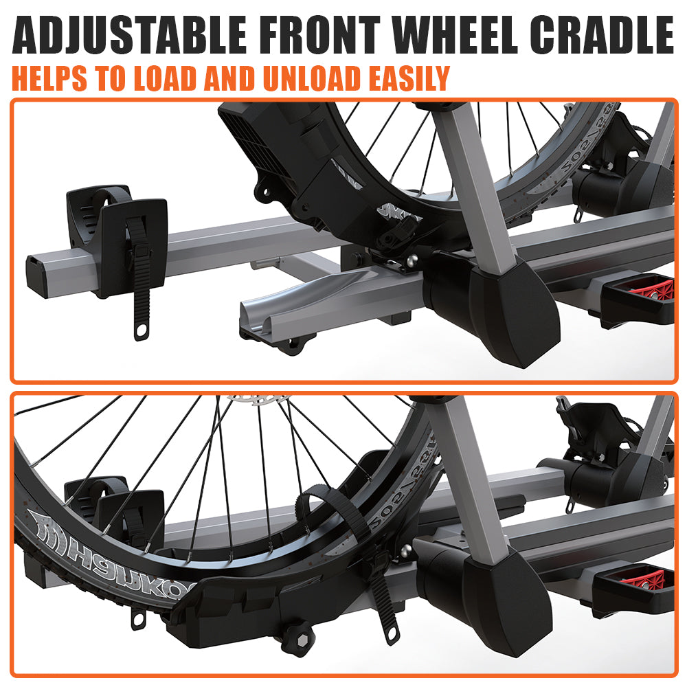 Adjustable Front Wheel Cradle