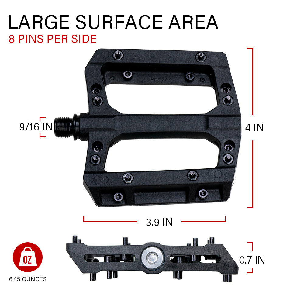 Bike Pedals Nylon Fiber