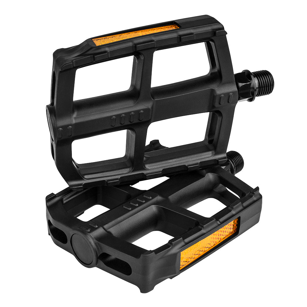 bius pedale BV Bike Pedal Set Universal Bicycle Pedals 9/16-Inch Boron Steel Spindle Pair
