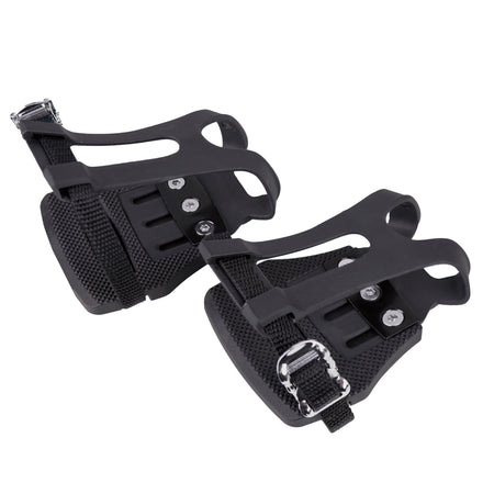 BV Bike Pedals Shimano SPD Compatible 9/16" with Toe Clips | BV-PD9