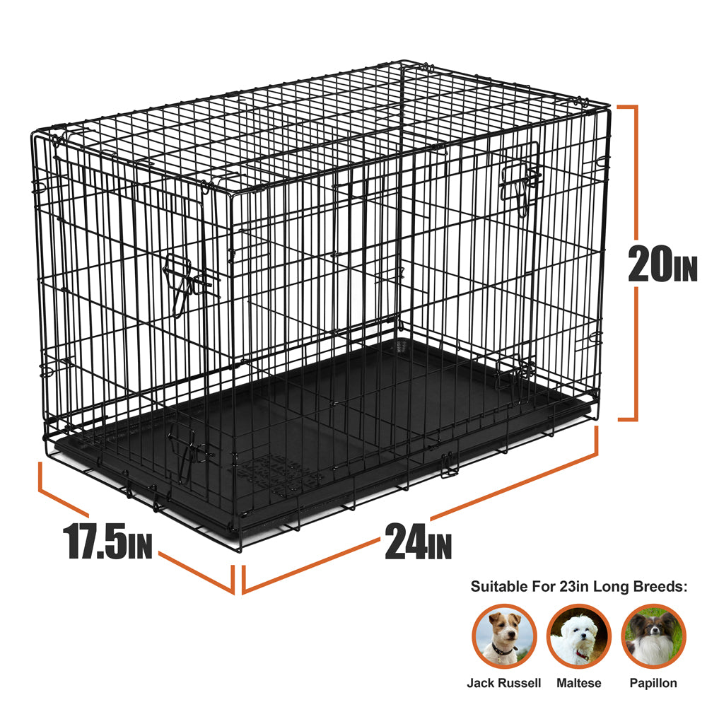 Folding Metal Dog Crate Dimensions