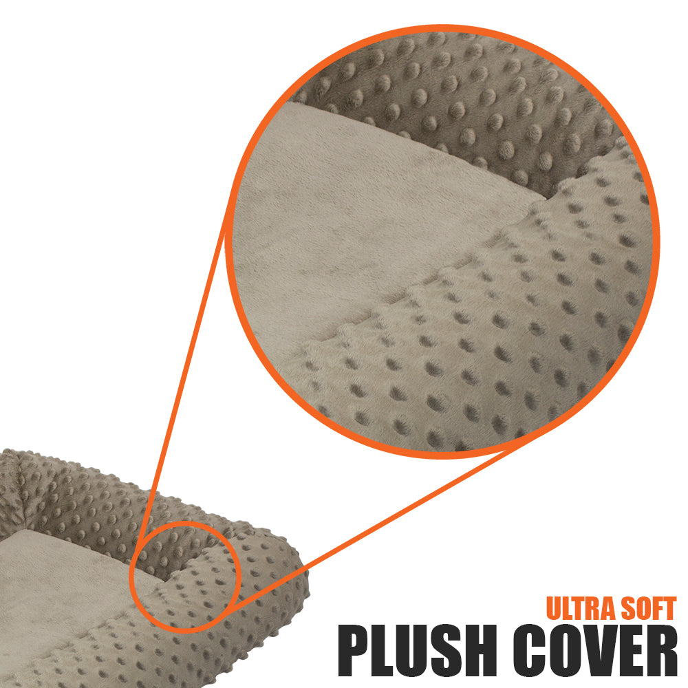 Bed Includes Ultra Soft Plush Cover