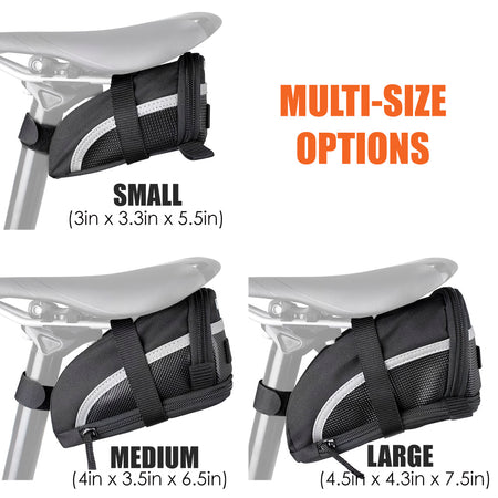 Saddle Bag Expandable Strap-On