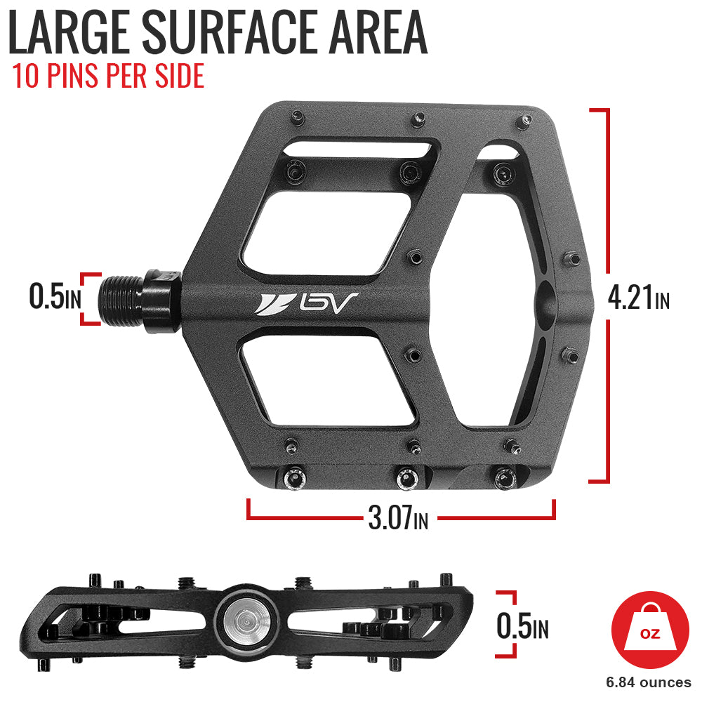 Aluminum Bike Pedals 9/16