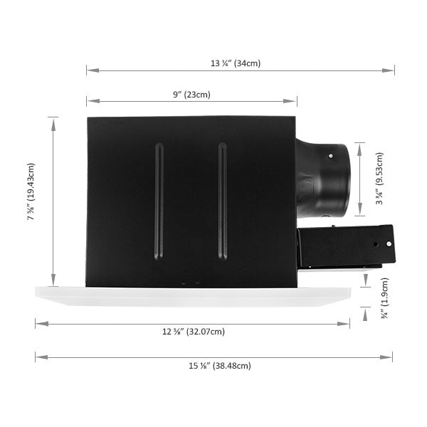 Bathroom Ventilation Fan Dimensions