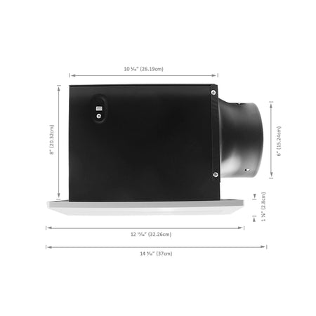 Bathroom Fan Dimensions