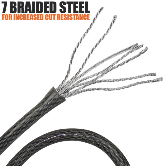 Braided steel
