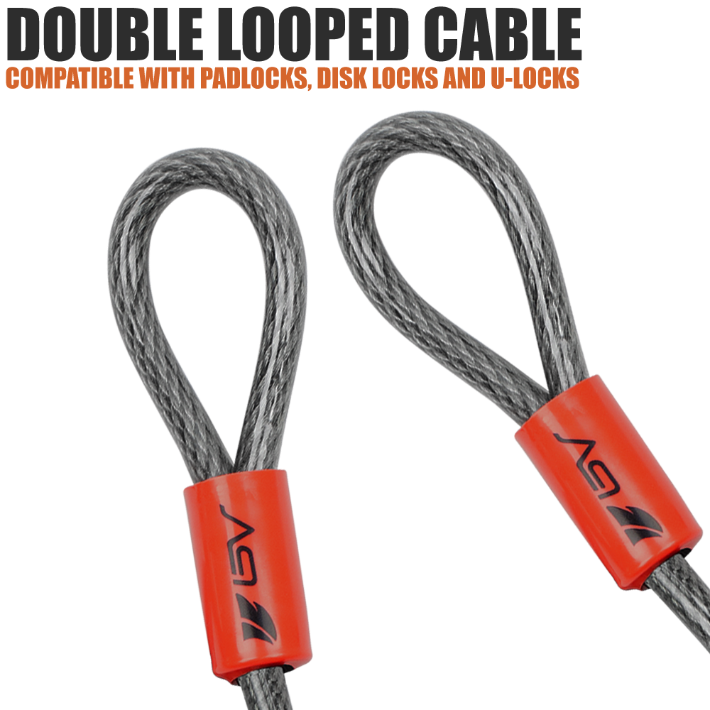 Looped Cabling BV Double Looped Flex Cable - 3/8 Inch | BV-CL-15FT