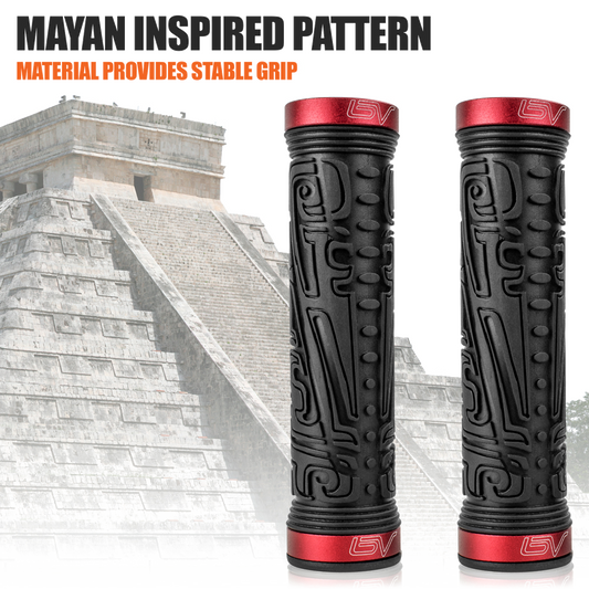 Bike Handlebar Grip Mayan Pattern