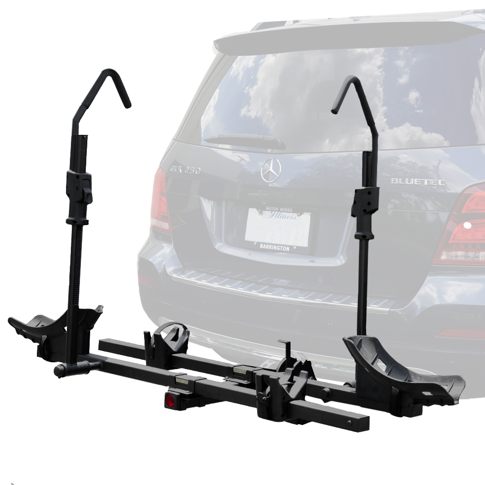 BV 2 Bikes Hitch Rack for Car Truck - BV-USA