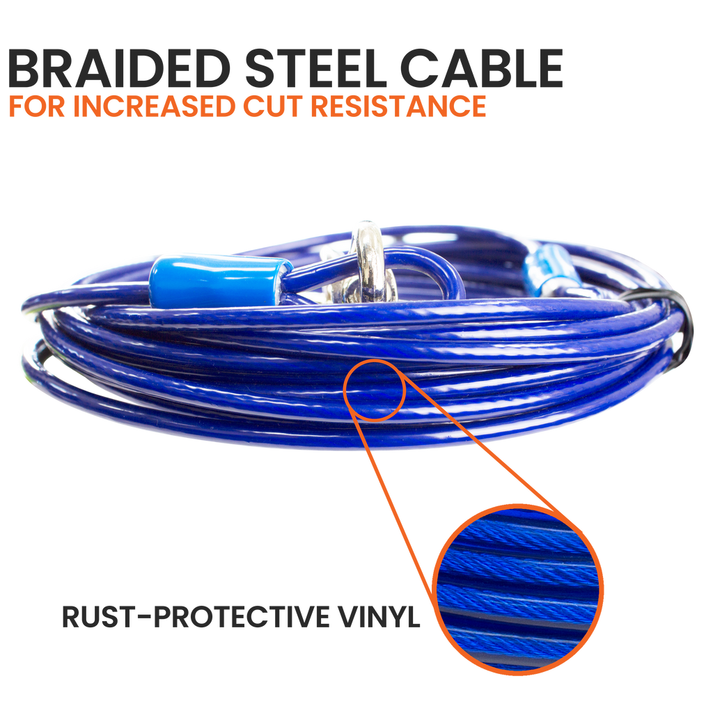 Braided Steel Cable for Added Cut Resistance