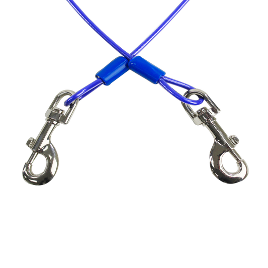 Close Up View of Cable Clips