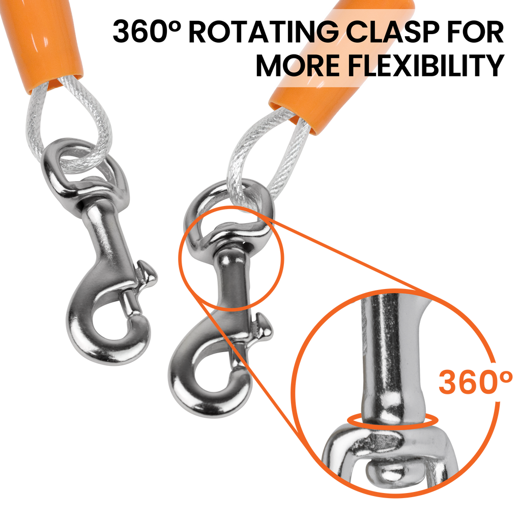 360 Degree Rotating Clasp for More Flexibility