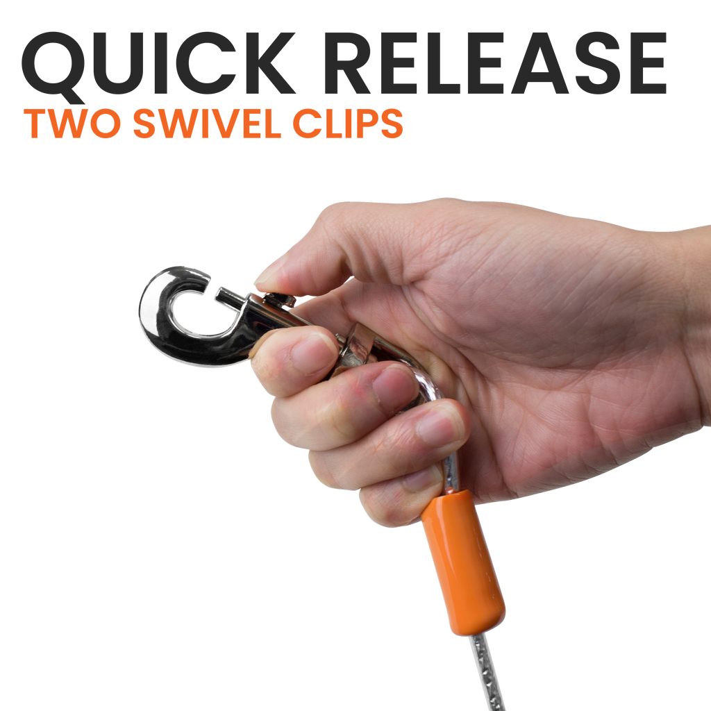 Quick Release Two Swivel Clips