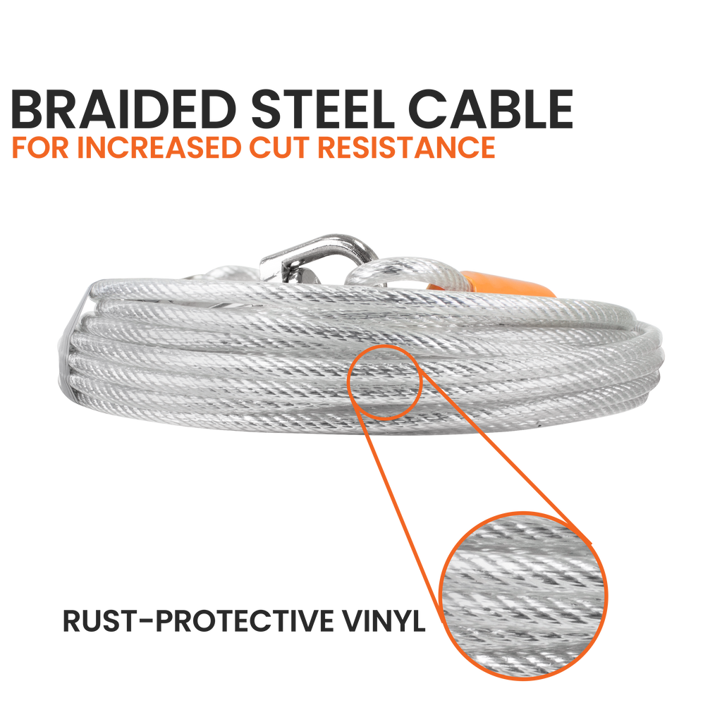 Braided Steel Cable for Increased Cut Resistance