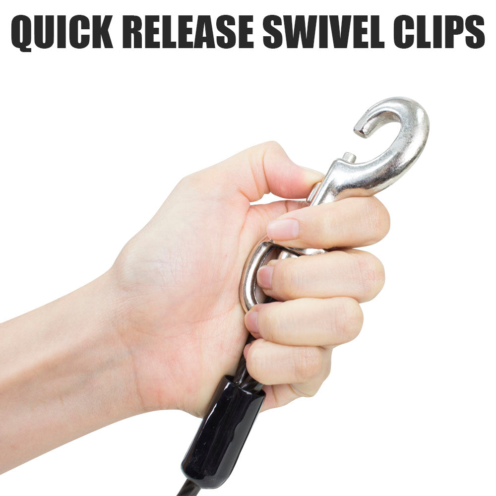 Quick Release Swivel Clips