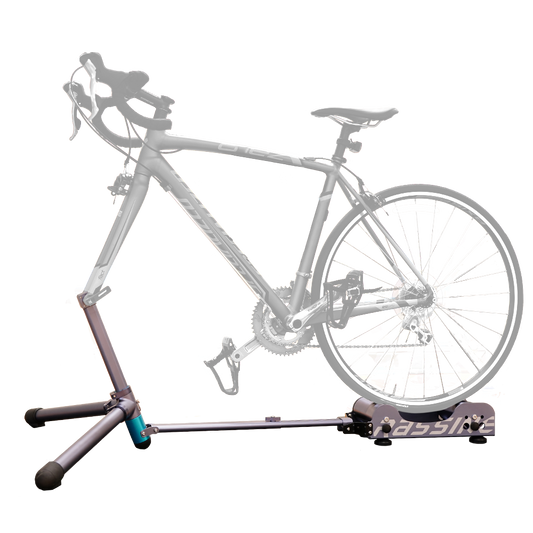 Bike on Trainer Stand